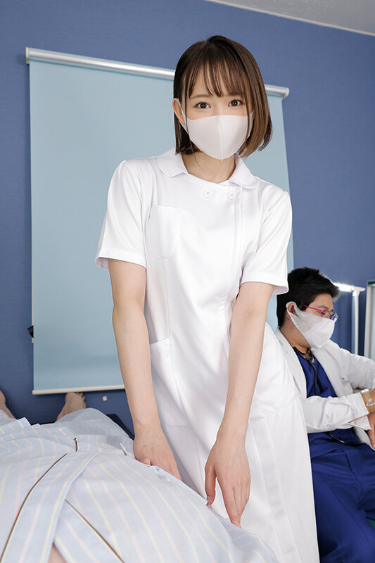 【VR】マスク美女の看護師に退院するまで見つめられ、射精させられる入院生活。日向ゆら(おすすめサンプル画像)